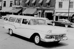 Burlington's first brand-new Ambulance Car, 1957