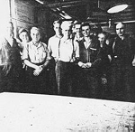 A. S. Nicholson Lumber Company shop staff