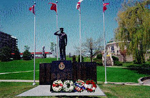Royal Canadian Naval Association Monument, Spencer Smith Park, ca 1996