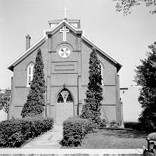 St. John's Roman Catholic Church -- exterior of church