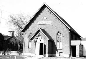 Elizabeth Street -- Sea Cadet Hall, South-east corner of James and Elizabeth Streets