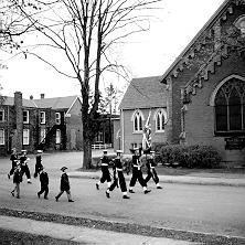 Elizabeth Street -- Sea Cadets on Elizabeth Street