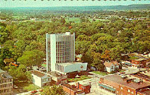 Postcards -- Aerial view of Civic Building