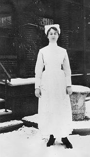 Bullock Family -- Annie Bullock at St. Joseph's, 1914