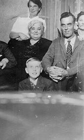 Bullock Family -- clockwise from top left: Annie Bullock, Nora Bullock, Theo Sr., Nellie, Theo Jr.