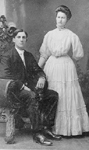 Emery Family -- Wedding picture of Pansy Filman and Russel Emery