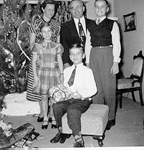 Emery Family -- Earl and Dorothy Hunsperger with children Gloria, Russell and Ronald
