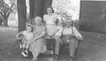 Mann Family -- Henry and Alice Mann, Grandchildren Loretta and Wanda Mann