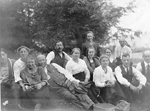 Scheer Family -- En Route to Sparrow Lake, 1920