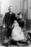 Scott Family -- Nathaniel Scott, with wife Lily and daughter Theodora