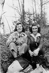 Girl Guides -- First Aldershot Girl Guide Leaders: Mrs. Mary Burton-Nicholson, Miss Georgean Zimmerman