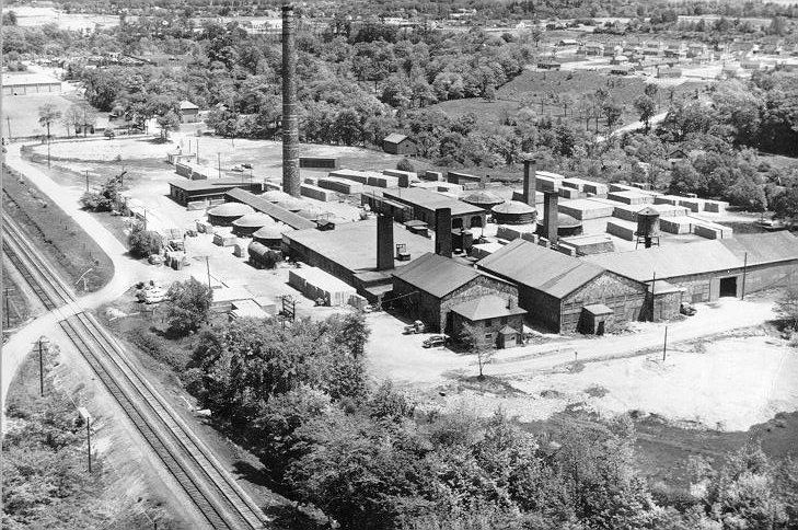 Natco Clay Products -- Natco Plant, Unsworth Avenue, Aldershot