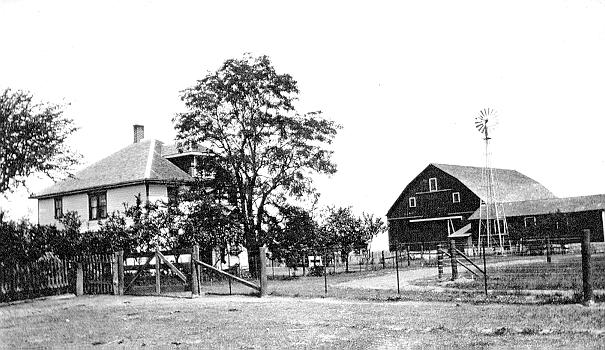 John Dudley Williamson -- The farm at Appleby in Nelson Township