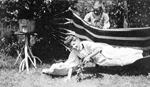 John Dudley Williamson -- Eleanor and Clara in hammock
