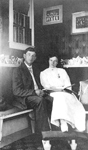 John Dudley Williamson -- Roy and Mabel Wansbrough in Williamson house