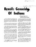 Brazil: Genocide of Indians