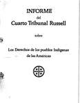 Informe del Cuarto Tribunal Russell sobre Los Derechos de los pueblos Indígenas de las Américas