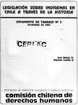 Legislación Sobre Indígenas en Chile a Través de la Historia (Diciembre de 1990)