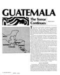 Guatemala: The Terror Continues