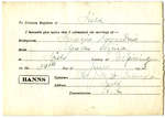 Certificat de mariage de / Marriage certificate of François Desjardins & Blanche Vézina