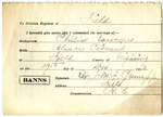 Certificat de mariage de / Marriage certificate of Philias Larocque & Blanche Pednaud
