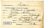 Certificat de mariage de / Marriage certificate of Rolland Piquette & Noëlla Aubin