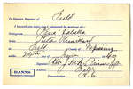 Certificat de mariage de / Marriage certificate of René Labelle & Rita Rémillard