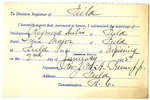 Certificat de mariage de / Marriage certificate of Raymond Aubin & Irène Major