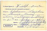 Certificat de mariage de / Marriage certificate of Ephrem Larcher & Louise Carré