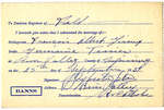 Certificat de mariage de / Marriage certificate of François Albert Giroux & Germaine Tessier