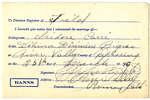 Certificat de mariage de / Marriage certificate of Isidore Carré & Délima Dérimisse Bigras