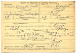 Certificat de mariage de / Marriage certificate of Charles-Edouard Rivest & Irène Rochefort