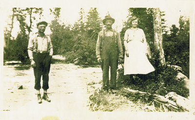 Doris Bigras, Joseph Bigras et Yvonne Ricard