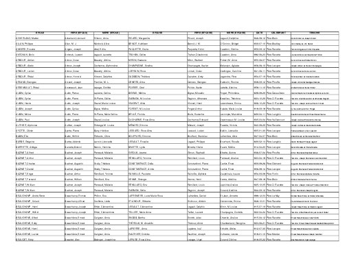 Verner - Registres des mariages de 1895 à 1967 / Marriage records from 1895 to 1967