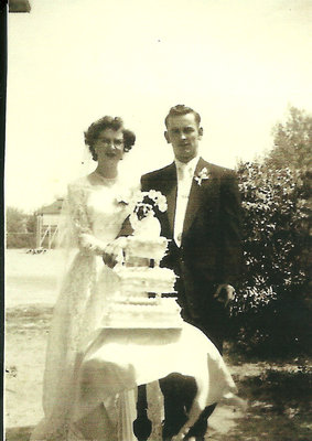 Mariage Thérèse Desormiers & Roger Chrétien