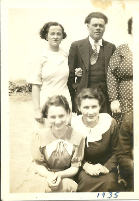 Yvonne, Albert, Dorimène & Germaine Bigras