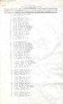 Christie Electoral District of Parry Sound Voter's List 1951