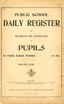 Township of Christie School Register. School Section Number 2,1904
