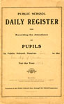 Township of Christie School Register. School Section Number 2, 1905