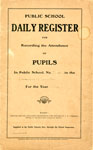 Township of Christie School Register. School Section Number 2, 1906