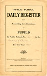 Township of Christie School Register. School Section Number 2, 1908
