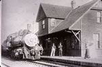 Steam Train at Edgington Station