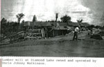 Lumber mill at Diamond Lake
