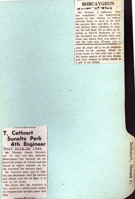 Pages 65-66: Cathcart, Thomas Joseph