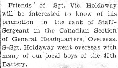 Holdaway, V.