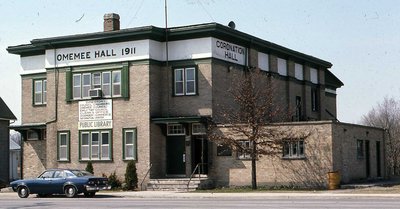 Coronation Hall, King Street, Omemee