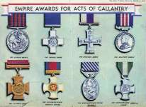 Empire awards for acts of gallantry