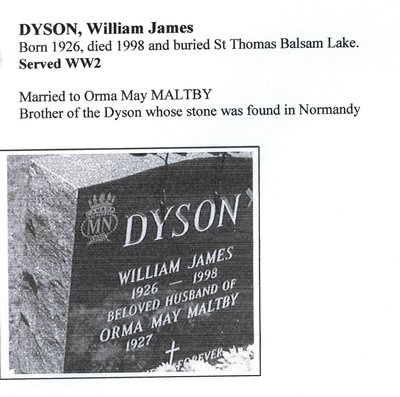 Page 211: Dyson, William James