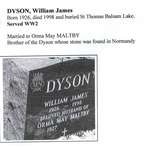 Page 211: Dyson, William James