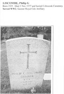 Page 254: Liscombe, Philip G.